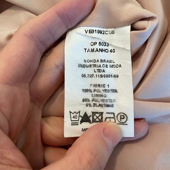 PatBO Asymmetric Pink Tropical Floral Dress - Picture 6 of 9